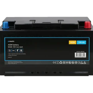 Abverkauf Mestic MAB-104 low seat AGM-Batterie