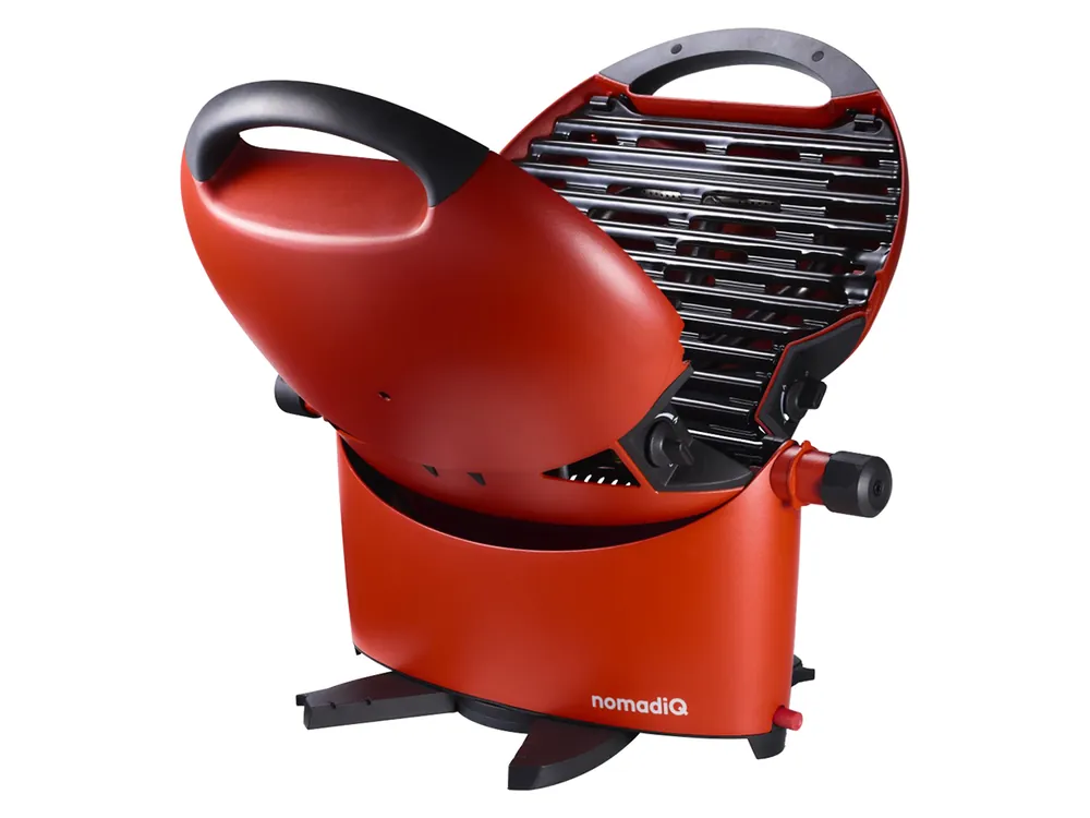 NomadiQ Modell 3.0 tragbarer Gasgrill - Red Meistverkauft