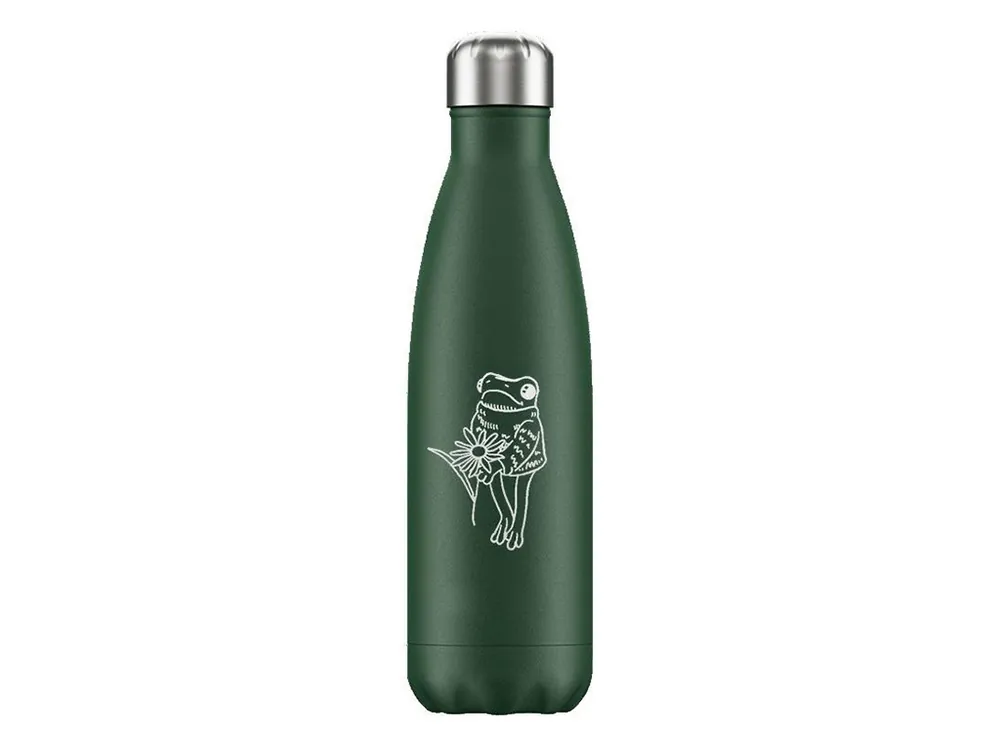 FLASKE Flower Frog RVS Trinkflasche - 500ml Top-Preis