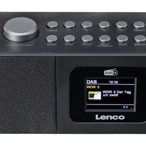 Lenco cr-625bk dab+ radio - schwarz Wochenendangebot