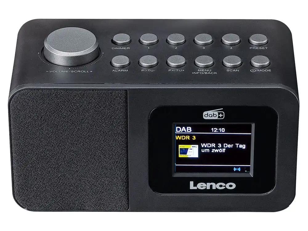 Lenco cr-625bk dab+ radio - schwarz Wochenendangebot