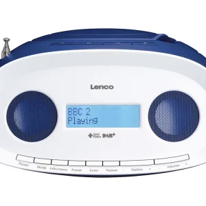Wochenendangebot Lenco SCD-69BU Tragbares DAB+/FM Radio