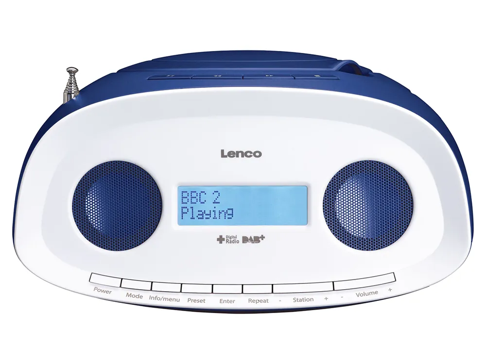 Wochenendangebot Lenco SCD-69BU Tragbares DAB+/FM Radio