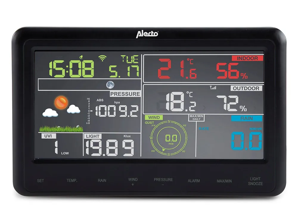 Jetzt Bestellen Alecto ws-5500 professionelle wetterstation