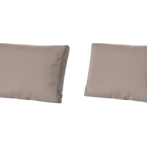 Neu Madison Manchester Taupe Rückenkissen - 2er-Set