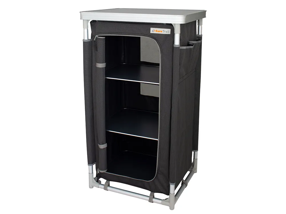 Eurotrail Nice Hoher Faltbarer Campingschrank Neue Kollektion