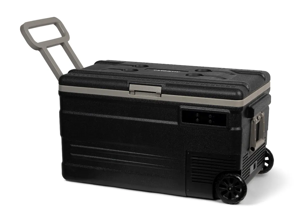 Steamy-E Single Zone 75 Kompressor Kühlbox mit Rollen - 74 Liter Schnäppchen