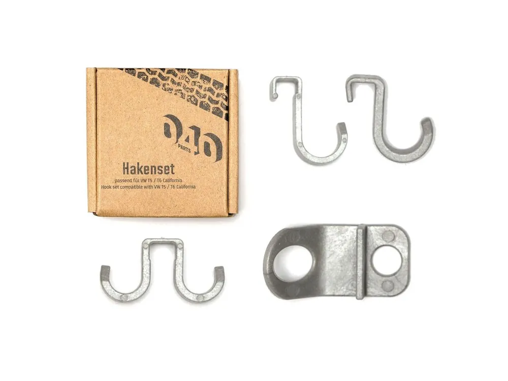 040 Parts 4er Hakenset - VW T5 T6 T6.1 Aktuell