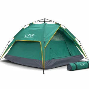 Saisonangebot Lyve Pop-Up XL 2-Personen Zelt - Grün
