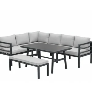 Garden Impressions Bleco II Lounge-Diningset - desert sand Rabatt