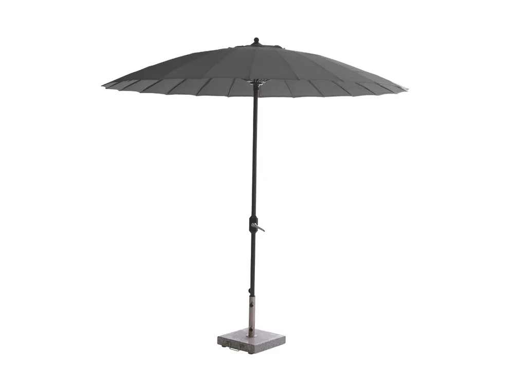 Meistverkauft Garden Impressions Manilla Sonnenschirm Set - Dark Grey