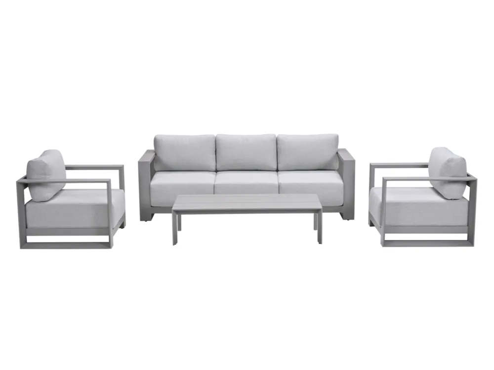 Garden Impressions Levanto 5-Personen Loungeset - Taupe Garantierte Lieferung