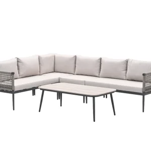 Garden Impressions Teramon Lounge Eckbank - Taupe Abverkauf