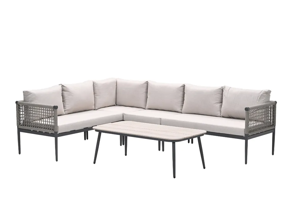 Garden Impressions Teramon Lounge Eckbank - Taupe Abverkauf