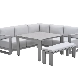 Garden Impressions Levanto Lounge-Dining-Set - Taupe Direkt Vom Hersteller