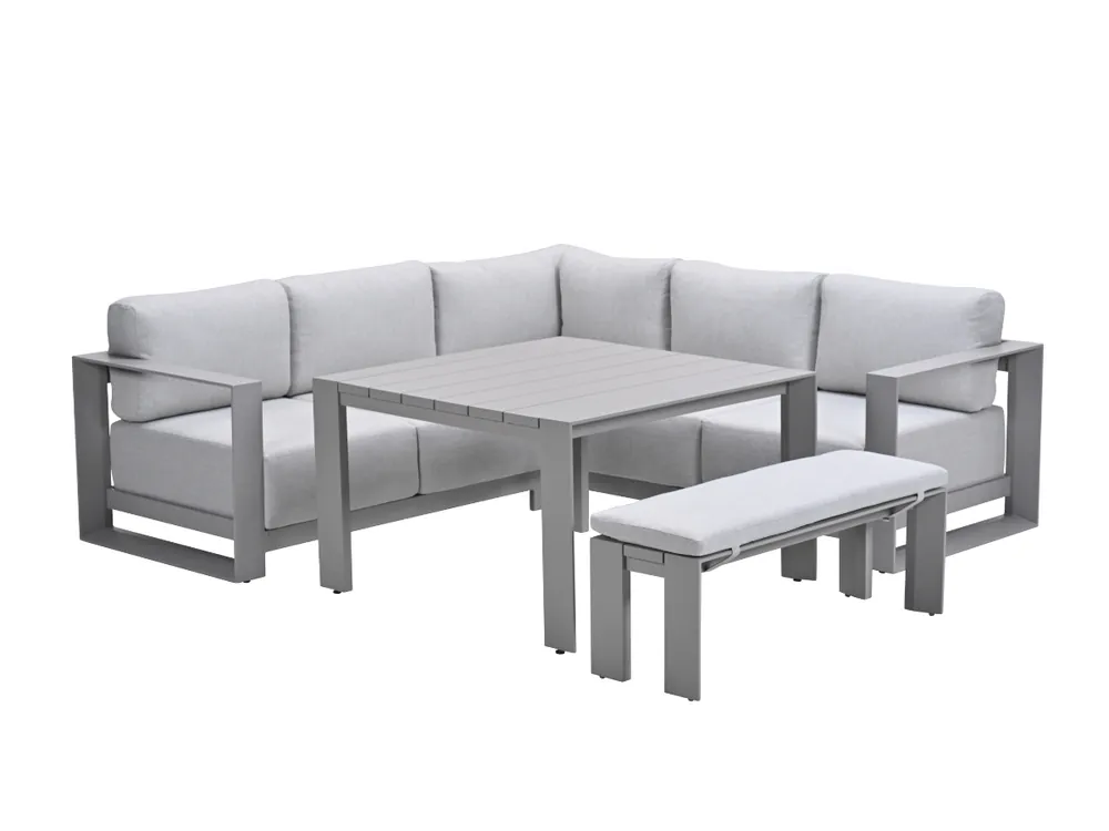Garden Impressions Levanto Lounge-Dining-Set - Taupe Direkt Vom Hersteller