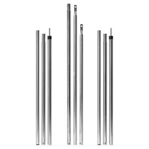 Zertifiziert Marvella Sombrero Stahl Zeltstangenset - 240 - 300 cm