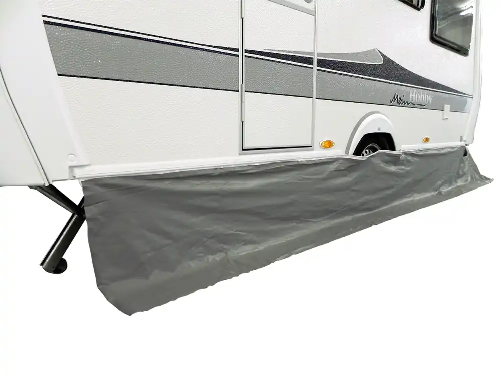 Markenware Marvella Wohnwagen Bodenschürze mit Radkastenabdeckung - 700 cm