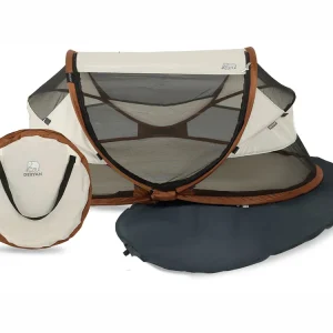 Deryan Baby Luxe Campingbett - Sand Markenprodukt