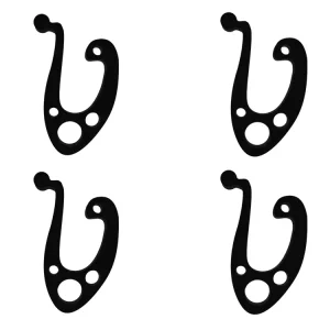 Hooky Wohnwagenschienenhaken - Set von 4 Kracherpreis
