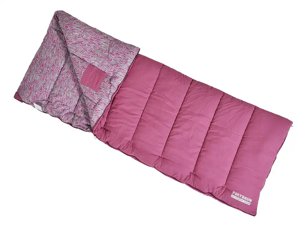 Polydaun Beach House Schlafsack - Red Damson Ausverkauf