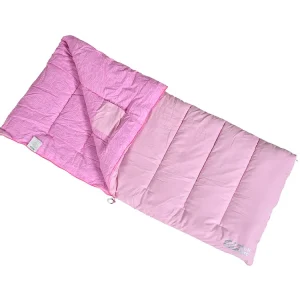 Billig Polydaun Beach House Kinderschalfsack - Pink Coconut