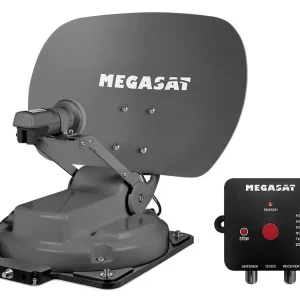 Neuheit Megasat Caravanman Kompakt 4 vollautomatische Antenne - Graphite