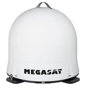 Megasat Campingman Eco 2 Portable Sat Antenne - White Knallerangebot