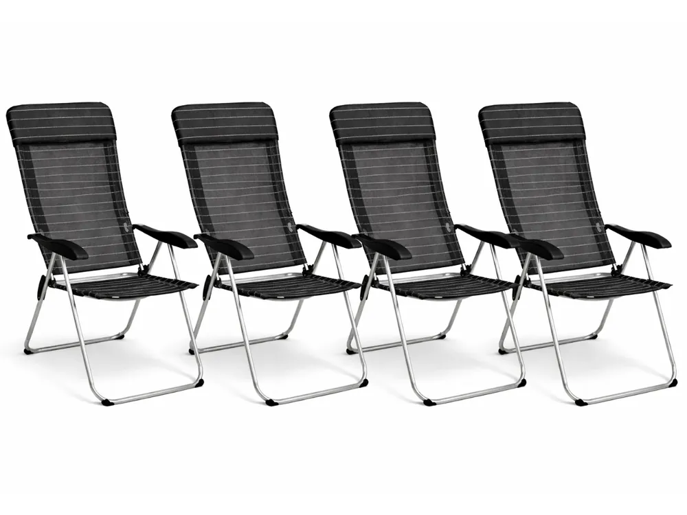 Versand Am Gleichen Tag HEM Grey Klappstuhl - Set von 4