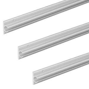 Neue Ware ProPlus 90° 120 cm Aluminium Kederschiene – 3er-Set