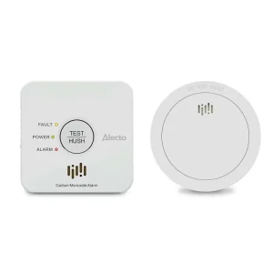 Expressversand Alecto SDX04 Smoke & Kohlenmonoxid-Alarm - Weiss