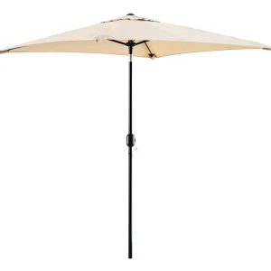 Tristar PA‑7902 200x200 cm Stockschirm mit Schutzhülle - Beige Bestpreis