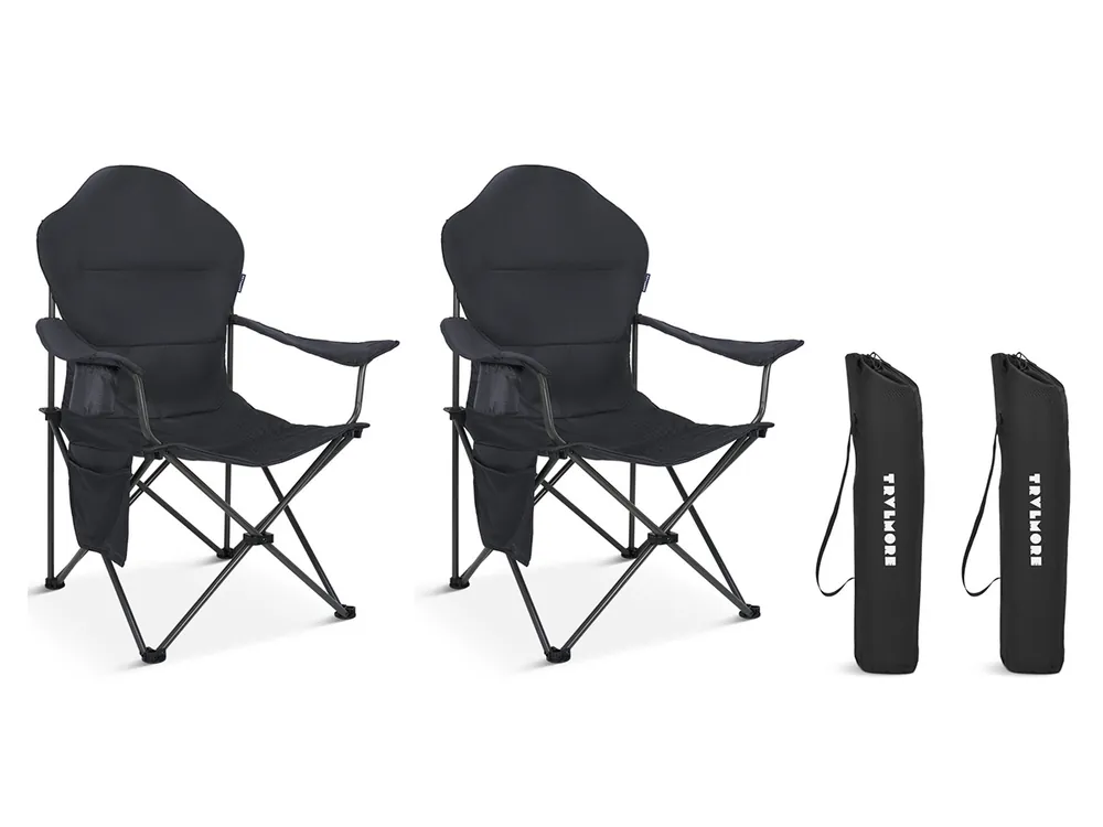 TRVLMORE Small Plus Grey Faltstuhl - Set von 2 Top-Seller