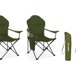 Billig TRVLMORE Small Plus Green Faltstuhl - Set von 2