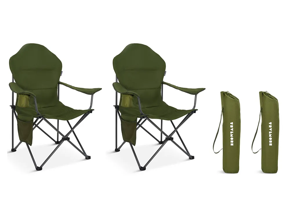 Billig TRVLMORE Small Plus Green Faltstuhl - Set von 2