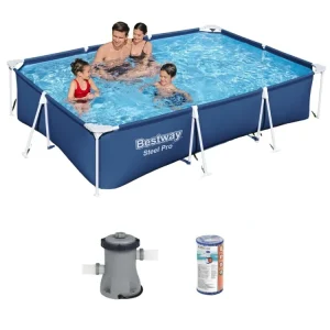 Top-Seller Bestway steel pro 300x201x66cm pool – 3-teilig