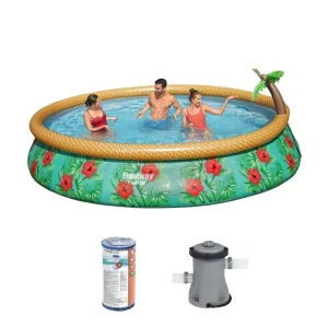 Bestway Fast Set 457x84cm Pool – 3-teilig Neu Im Sortiment