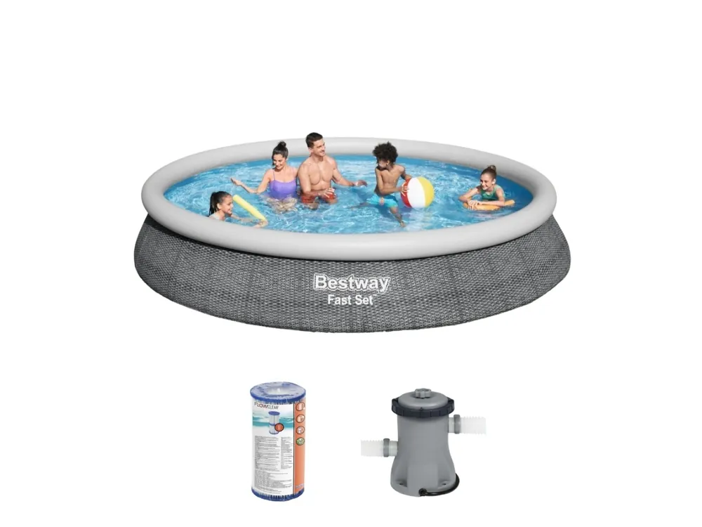 Bestway Fast Set 457x84cm Pool – 3-teilig Saisonangebot
