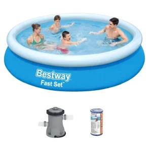 Abverkauf Bestway fast set 366x76cm pool – 3-teilig