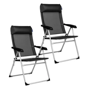 Trvlmore Basic Black Klappstuhl - Set von 2 Bestseller