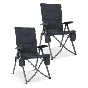 Mega-Angebot Trvlmore Luxe Plus Grey Faltstuhl - Set von 2