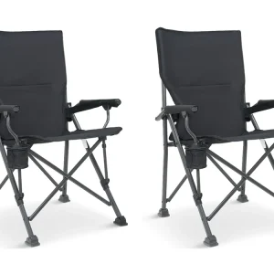 Trvlmore Ergonomic Grey Faltstuhl - Set von 2 Neuheit
