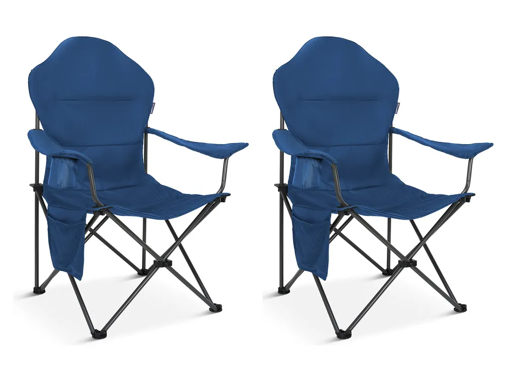 Neuheit Trvlmore Small Plus Blue Faltstuhl - Set von 2