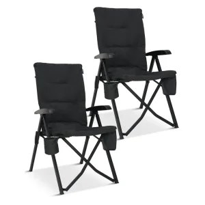 Top-Preis Trvlmore Luxe Plus Black Faltstuhl - Black