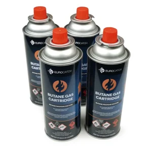 Eurocatch 227 Gramm gaskartusche - Set von 4 Super-Preis