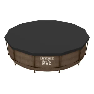 Zertifiziert Bestway ø366cm Abdeckplane - Black