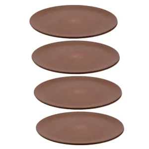 Letzte Chance Travellife Nova Cacao 25,5 cm Essteller - Set von 4
