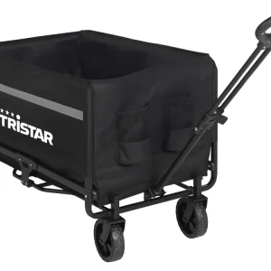 Tristar hc‑0917 Faltbare bollerwagen mit abdeckung - 120 Liter Rabatt