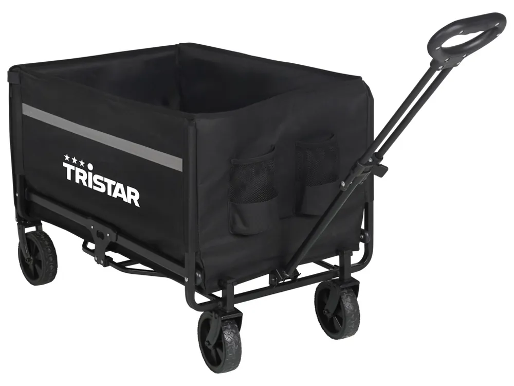 Tristar hc‑0917 Faltbare bollerwagen mit abdeckung - 120 Liter Rabatt