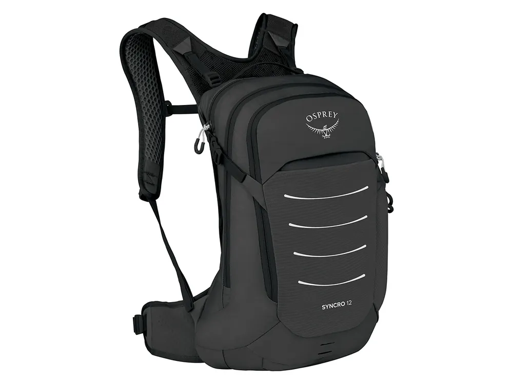 Abverkauf Osprey Syncro 12 Trinkrucksack für Radfahrer – Raven Black